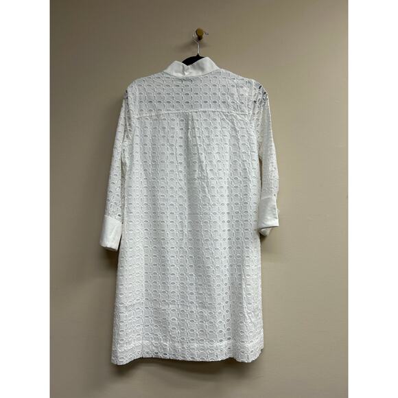 TUCKERNUCK White Eyelet Megan Dress Size XS NWT Retail $208 Tuckernuck - Picture 5 of 6